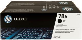 HP 78A 2-pack Black LaserJet Toner Cartridge (CE278AD) Photo