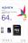 Adata 64GB microSDXC with SDXC Adapter Photo