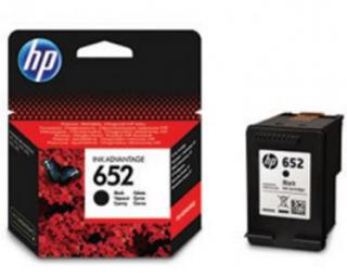 HP 652 Black Original Ink Advantage Cartridge (F6V25AE) Photo