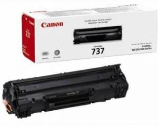 Canon 737 Laser Toner Cartridge - Black Photo