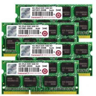 Transcend JetMemory 4 x 4GB 1600MHz DDR3 for iMac - 27