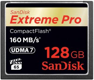 Sandisk 128GB Extreme Pro CompactFlash Memory Card Photo