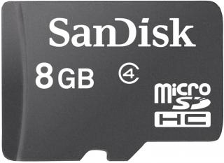 Sandisk 8GB microSDHC Class 4 Memory Card Photo