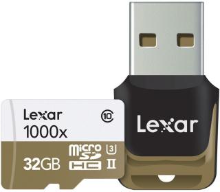 Lexar Professional 32GB microSDHC Class10 1000x Memory Card Photo