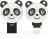 PQI Connect 304 Energetic Panda 64Gb OTG Flash Drive Photo