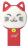 PQI Connect 303 Lucky Cat 32GB OTG Flash Drive - Red Photo