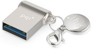 PQI I-Mini II 64GB USB3.0 Flash Drive - Silver Photo