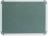 Parrot 900 x 600mm  Aluminium Frame Felt Info Board - Grey Photo