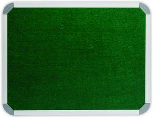 Parrot 1800 x 1200mm  Aluminium Frame Felt Info Board - Green Photo