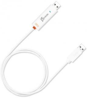 J5 Create JUC500 Male USB 3.0 Type A To Male USB 3.0 Type A Wormhole Cable - 1.5m Photo