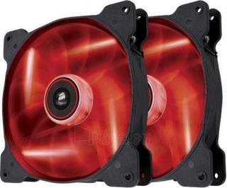 Corsair Air Series SP140 Red LED Chassis Fan - Twin Pack Photo