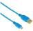 Hama USB To Micro-USB 75cm Charging Cable - Blue Photo