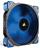 Corsair Premium Magnetic Levitation ML140 Pro Blue LED Chassis Fan - Black & Blue Highlight Photo