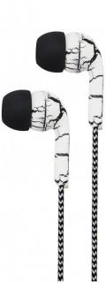 Astrum EB200 Stereo Earphones With In-line Mic - White & Black Photo