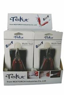 Tekut 8-in-1 Multi-Tool - Red - 10 Pack Photo