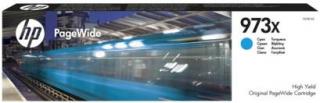 HP 973X High Yield Cyan Original PageWide Ink Cartridge (F6T81AE) Photo