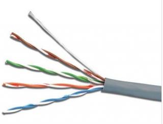 Gigacore CAT5e 100m Solid UTP Cable - Grey - Box Photo