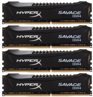 Kingston HyperX Savage 4 x 4GB 2800MHz DDR4 Desktop Memory Kit (HX428C14SBK4/16) Photo