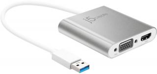 J5 Create JUA360 USB 3.0 to Dual VGA HDMI Multi-Monitor Adapter Photo