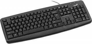 Genius KB-110X Wired PS2 Keyboard - Black Photo