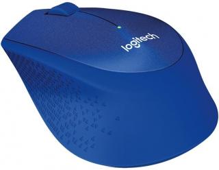 Logitech Silent Plus M330 Wireless Mouse - Blue Photo