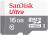 Sandisk Ultra 16GB MicroSDHC  UHS-I Class 10 Memory Card with SD Adapter Photo