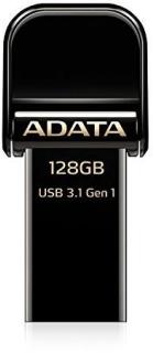 Adata AI920 i-Memory 128GB OTG Apple Flash Drive - Black Photo