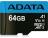 Adata Premier 64GB microSDXC Class 10 Memory Card With SD Adapter Photo