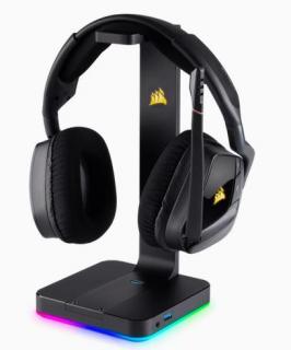 Corsair ST100 RGB Premium 7.1 Gaming Headset Stand Photo
