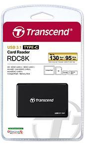 Transcend TS-RDC8K USB Type-C Multi Card Reader Photo