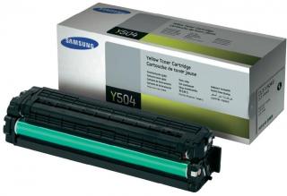 HP S-Print Samsung CLT-Y504S Laser Toner Cartridge - Yellow (SU504A) Photo
