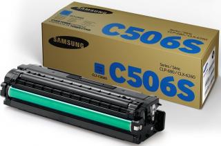 HP S-Print Samsung CLT-C506S Laser Toner Cartridge - Cyan (SU049A) Photo