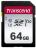 Transcend 300S 64GB SDXC Class 10 UHS-I U1 Memory Card Photo