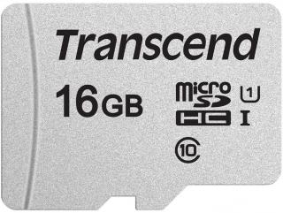 Transcend 300S 16GB microSDHC Class 10 UHS-I U1 Memory Card (TS16GUSD300S) Photo