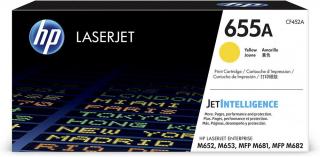 HP 655A Yellow Original LaserJet Toner Cartridge (CF452A) Photo
