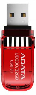 Adata UD330 32GB Flash Drive - Red Photo