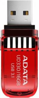 Adata UD330 64GB Flash Drive - Red Photo