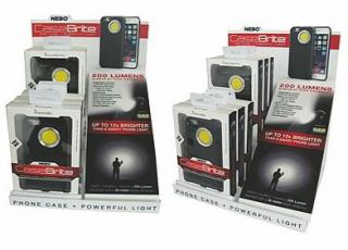 Nebo NB6348B Casebrite 200 Lumen iPhone 6Plus Case - Display Photo