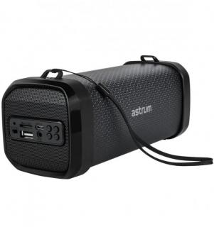 Astrum ST290 3W Aux, USB, MicroSD, FM Bluetooth Barrel Portable Speaker - Black Photo