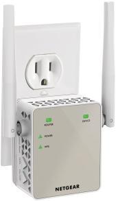 Netgear Essentials Edition EX6120-100PES Wall Plug AC1200 Universal WiFi Range Extender Photo