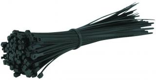 Unbranded 100 Cable Ties 105mm X 2.5mm - Black Photo