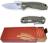 UltraTec HB1011 Honey Badger Medium Flipper Knife - Black Photo