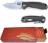 UltraTec HB1051 Honey Badger Large Opener Knife - Black Photo