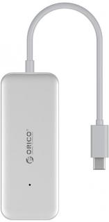 Orico TC4U-U3 Type-C to USB 3.0-A 4 Port HUB - White Photo