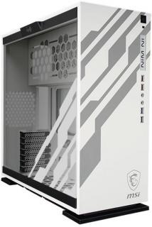 In Win 303 MSI Dragon Edition Tempered Glass Mid Tower Chassis - White Photo