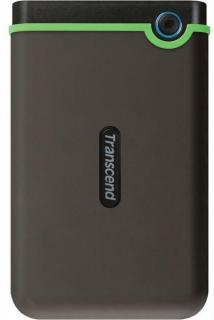 Transcend StoreJet 25M3 2TB Rugged Portable External Hard Drive - Military Green Photo