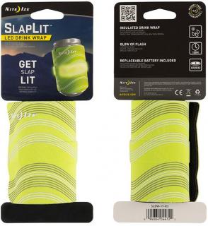 Nite Ize SlapLit LED Drink Wrap - Green Photo
