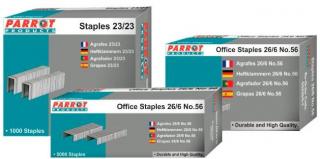 Parrot SS023/8 - 23/8 Staples - Box of 1000 Photo