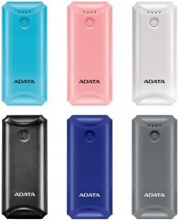 Adata P5000 5000mAh Ultra Portable Power Bank - Grey Photo