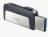 Sandisk Ultra Dual Type C 128GB OTG Flash Drive - Black & Silver Photo